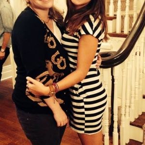 Zara striped dress
